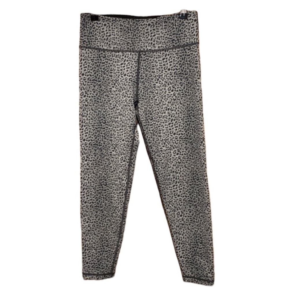 Sweaty Betty animal print high rise 7/8 leggings size medium.